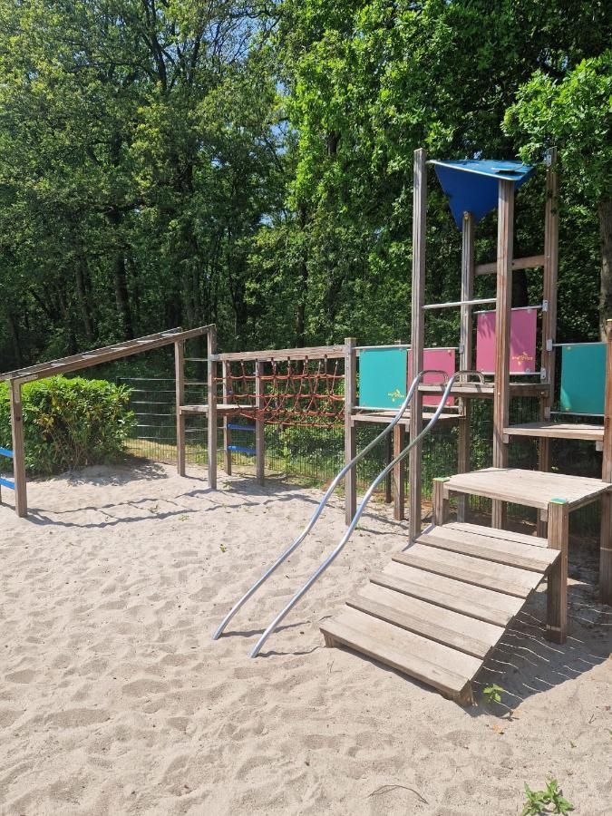 Camping Alkenhaer Appelscha Trekkerstent Safaritent Bagian luar foto